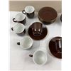 Image 2 : Assorted Espresso Cups & Saucers