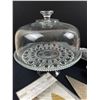 Image 2 : Presentations Crystal Collection Footed Cake Plate with Dome & Serving Items