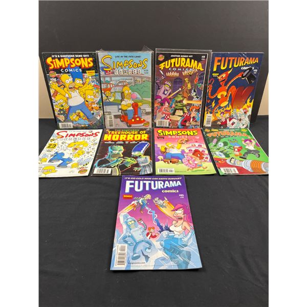 Simpsons & Futurama Comics