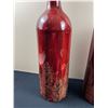 Image 3 : 2 Large Decorative Vases (Lacquered Tin)