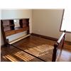 Image 1 : Dynamic Bed Frame with Headboard Containing Mirror & Foot Board