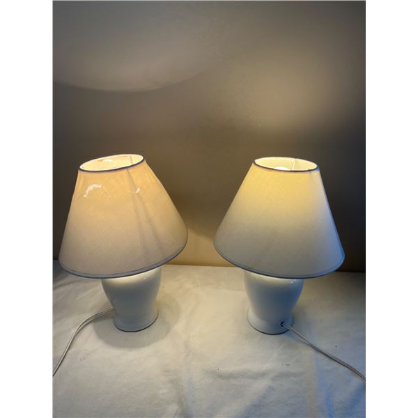 2 Table Lamps