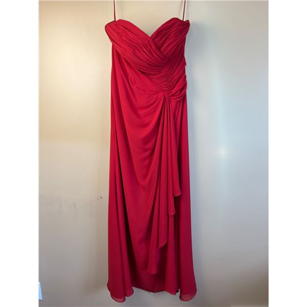 Ladies Strapless Formal Dress