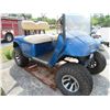 Image 3 : Easy Go Lifted Electric 2 Seat Golf Cart w/Canopy & Windshield