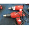 Image 1 : 2-Milwaukee Electric Heat Gun - 2 X $