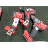 Image 1 : 3-Milwaukee Small Cordless Drill - 3 X $