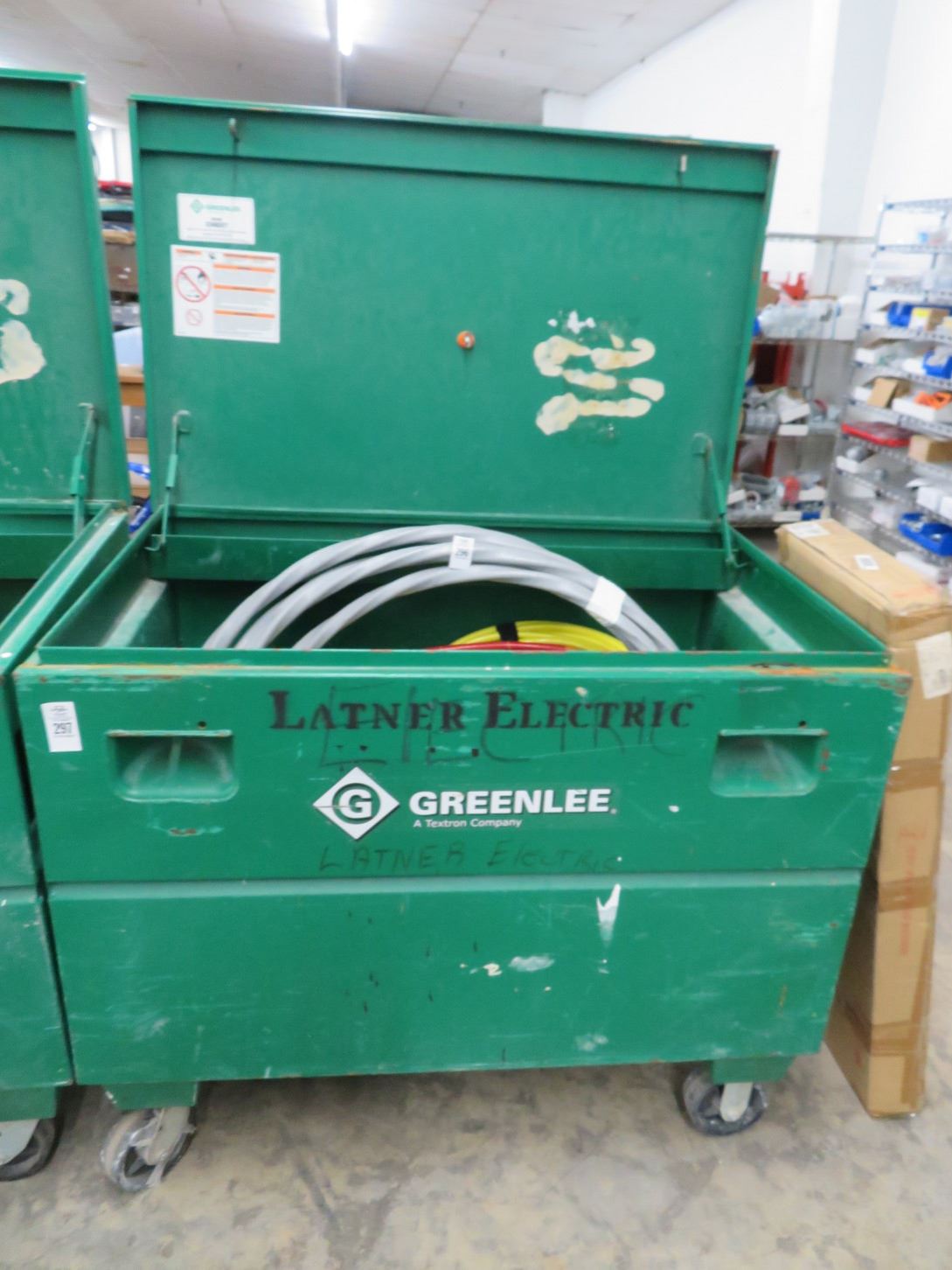 Greenlee Rigging Box Greenlee 3048 Rolling Job Box