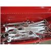 Image 2 : Metal Toolbox w/Box End Wrenches