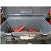 Image 1 : Grey Toolbox w/Pipe Wrenches