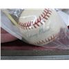 Image 2 : 8-Autographed Baseball w/COA Johnny Bench, Rick Ferrell, Frank Robinson