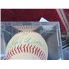 Image 8 : 5-Autographed Baseball Nolan Ryan, Hank Aaron, Ted Williams, Willie Mays,