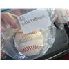 Image 5 : 6-Autographed Baseball Phil Rizzuto, Willie Mocove, Earnie Banks, Other - 6 X $