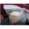 Image 6 : 6-Autographed Baseball Phil Rizzuto, Willie Mocove, Earnie Banks, Other - 6 X $