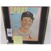 Image 1 : Stan Musial Autographed Magazine Cover - 12 x 15