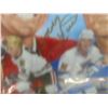 Image 2 : Bobby and Brett Hull Autographed Framed Collector Plate - 14 x 14