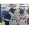 Image 2 : Hank Aaron/Willie Mays Autographed Photo - 13 x 15