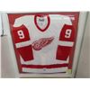 Image 1 : Gordy Howe Autographed Framed Jersey - 32 x 34