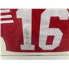 Image 2 : Joe Montana Autographed Framed Jersey - 33 x 35