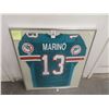 Image 1 : Dan Marino Autographed Framed Jersey - 31 x 35