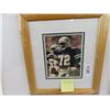 Image 1 : Ed Too Tall Jones Autographed Photo - 17 x 19