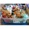 Image 1 : Bins w/Beanie Babies Plush Toys - 2