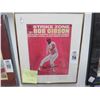 Image 1 : Bob Gibbson Autographed Strike Zone Magazine - 24 x 26