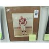 Image 1 : Jim Brown 1971 Hall of Fame Autographed Photo - 12 x 13