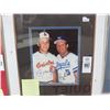 Image 1 : Cal Ripkin Jr./George Brett Autographed Photo - 12 x 14