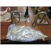 Image 1 : Trumpets 2, Brass Dolphin Wall Art