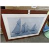 Image 1 : Vintage Sailboats Photo - 35 x 45