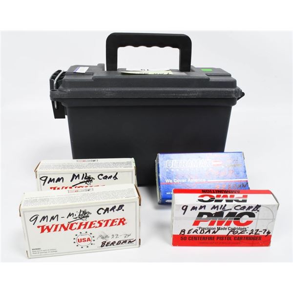 200 Rounds of Reman 9mm Ammunition