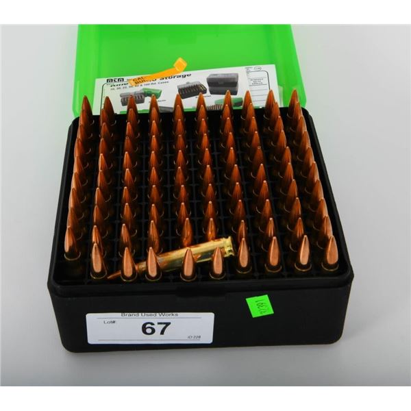 100 rds Reman .308 ammunition w/storage