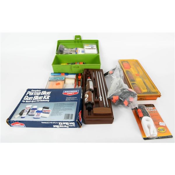 Gun Cleaning lot and more! Blueing Kit,