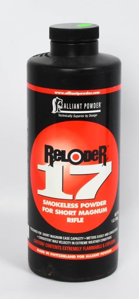 1 LB Of Alliant Reloder 17 Short Magnum Rifle