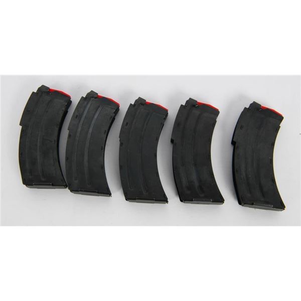 (5) Savage MK II .22 LR 10 rd Magazines