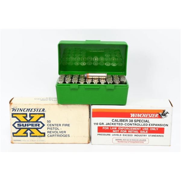 150 Rounds of Reman .38 SPL Ammunition