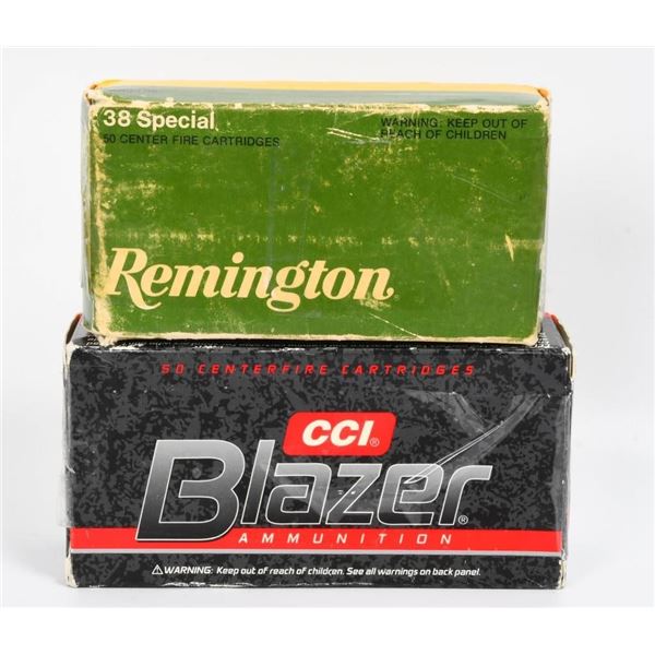 100 Rounds Of .38 Special Ammunition