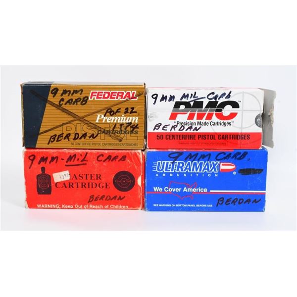 200 Rounds of Reman 9mm Ammunition