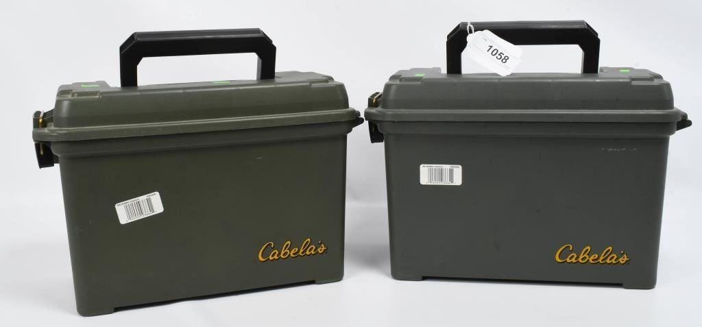 Cabela's Color Box (2) Cabela's Dry Storage Ammo Box