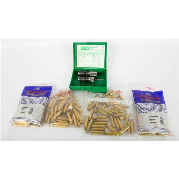 Reloaders Lot; .225 Win DIes, and Brass