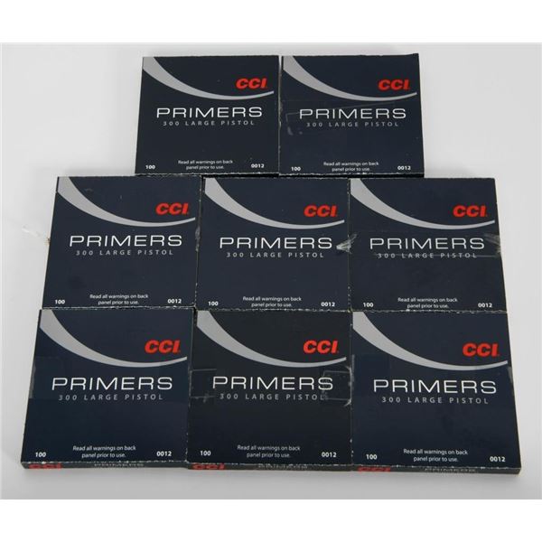 800 ct CCI Large Pistol Primers #300