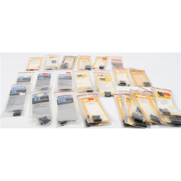 Various NOS of Weaver Mounts & Bases