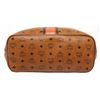 Image 4 : MCM Cognac Visetos Leather Shoulder Bag