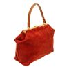 Image 3 : Mansur Gavriel Red Suede Soft Elegant Handbag