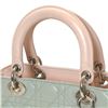 Image 7 : Christian Dior Tricolor Cannage Quilted Lambskin Leather Medium Lady Dior Handba