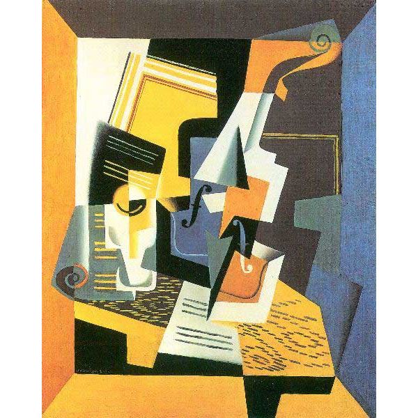 Juan Gris - Violin And Glass