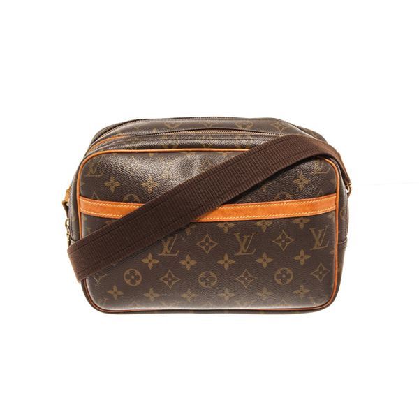 Louis Vuitton Brown Monogram Canvas Reporter PM Crossbody Bag