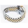 Image 6 : Rolex Mens Two Tone Blue Vignette Diamond & Sapphire Datejust Wristwatch 36MM