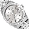 Image 1 : Rolex Mens 36MM Stainless Steel Silver Index Dial Datejust With Rolex Box