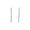 Image 2 : 1.80 ctw Diamond Hoop Earrings - 14KT White Gold